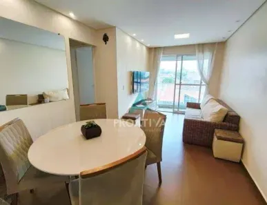 Apartamento com 3 Quartos à venda, 60m² no Vila Scarpelli, Santo André