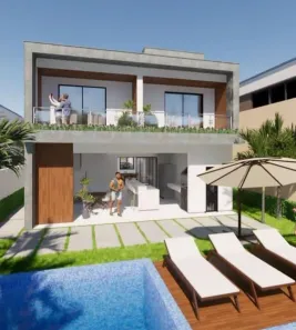 Casa de Condomínio com 4 Quartos à venda, 330m² no Portão, Lauro de Freitas