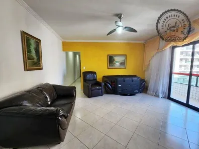 Apartamento com 3 Quartos para alugar, 111m² no Canto do Forte, Praia Grande