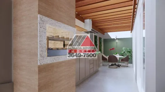 Apartamento com 2 Quartos à venda, 66m² no Boa Esperança, Santa Luzia