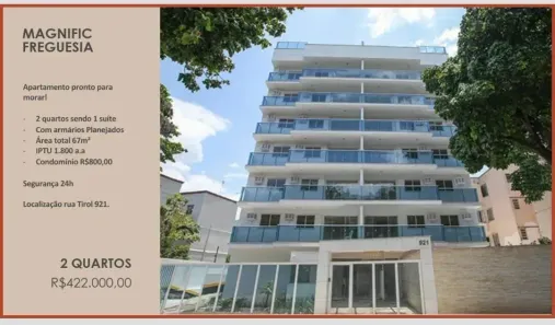 Apartamento com 2 Quartos à venda, 69m² no Freguesia (Jacarepaguá), Rio de Janeiro