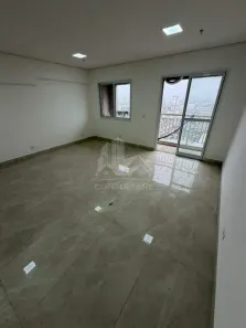 Sala Comercial com 1 Quarto para alugar, 42m² no Vila Mathias, Santos