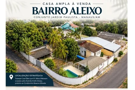 Casa com 5 Quartos à venda, 540m² no Aleixo, Manaus