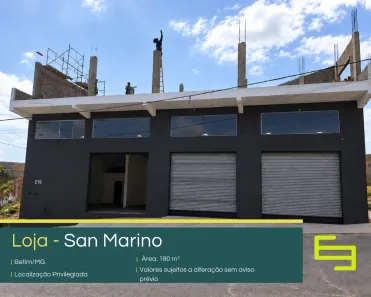 Ponto Comercial para alugar, 180m² no Fazenda Castro, Ribeirão das Neves