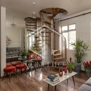 Cobertura com 3 Quartos para alugar, 140m² no Santa Amélia, Belo Horizonte