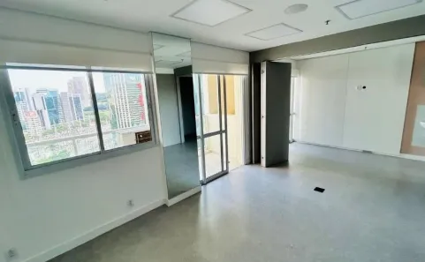 Sala Comercial para alugar, 85m² no Cidade Monções, São Paulo