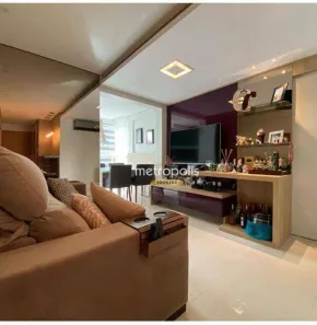 Apartamento com 2 Quartos para alugar, 76m² no Vila Bastos, Santo André