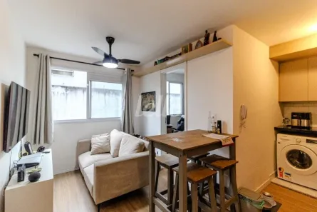 Apartamento com 2 Quartos para alugar, 33m² no Campos Elíseos, São Paulo