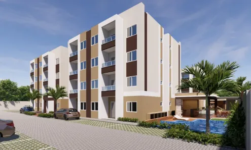 Apartamento com 2 Quartos à venda, 53m² no Tabapuá Brasília II (Jurema), Caucaia