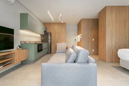 Apartamento com 1 Quarto para alugar, 74m² no Saco Grande, Florianópolis