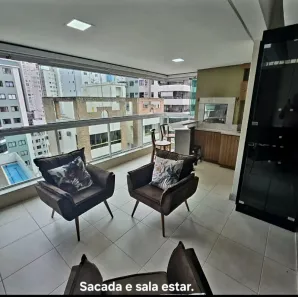 Apartamento com 3 Quartos para alugar, 110m² no Centro, Balneário Camboriú