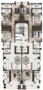 Apartamento com 3 Quartos à venda, 124m² no Meia Praia, Itapema