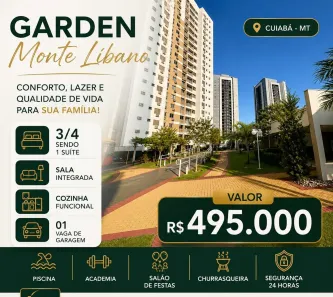 Apartamento com 3 Quartos à venda, 70m² no Despraiado, Cuiabá