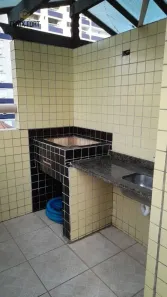 Apartamento com 3 Quartos para alugar, 87m² no Guilhermina, Praia Grande