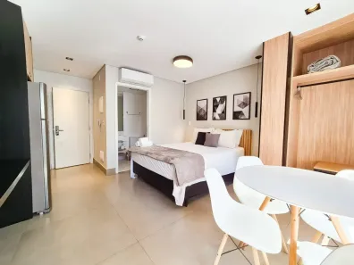 Apartamento com 1 Quarto à venda, 25m² no Indianópolis, São Paulo