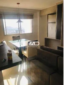 Apartamento com 2 Quartos para alugar, 57m² no Vila Valparaíso, Santo André