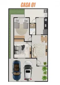 Casa com 2 Quartos à venda, 75m² no , Sarzedo