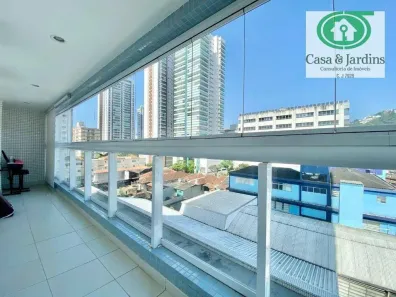 Apartamento com 2 Quartos à venda, 87m² no Pompéia, Santos