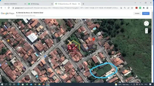 Lote/Terreno para venda ou aluguel, 769m² no Loteamento Paulino de Jesus, Pindamonhangaba