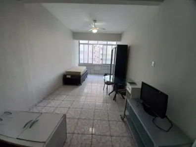 Apartamento com 1 Quarto para alugar, 30m² no Boqueirão, Santos