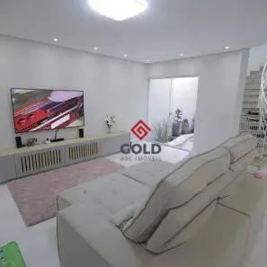 Sobrado com 3 Quartos para venda ou aluguel, 210m² no Parque das Nações, Santo André