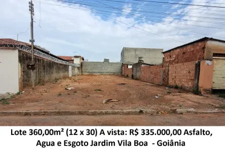 Lote/Terreno à venda, 360m² no Jardim Vila Boa, Goiânia