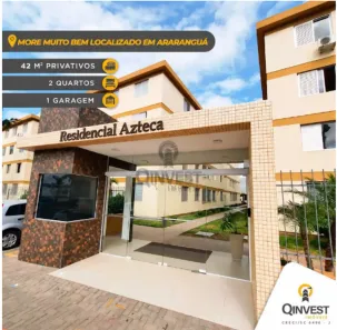 Apartamento com 2 Quartos para alugar, 42m² no Alto Feliz, Araranguá