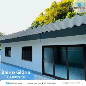 Casa com 3 Quartos à venda, 100m² no Glória, Blumenau