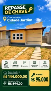 Apartamento com 2 Quartos à venda, 54m² no Maiobão, Paço do Lumiar