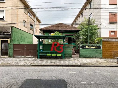 Lote/Terreno à venda, 417m² no Boqueirão, Santos