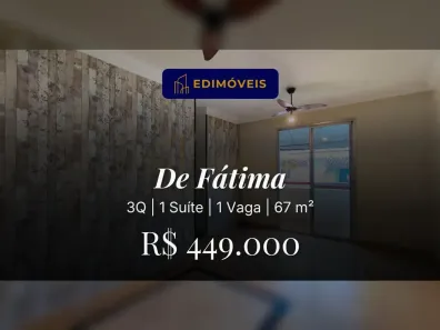 Apartamento com 3 Quartos à venda, 67m² no de Fátima, Serra