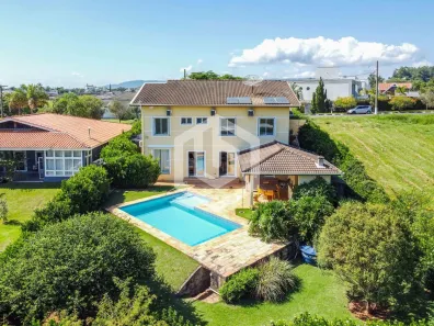 Casa de Condomínio com 4 Quartos para venda ou aluguel, 880m² no Parque Santa Isabel, Itupeva