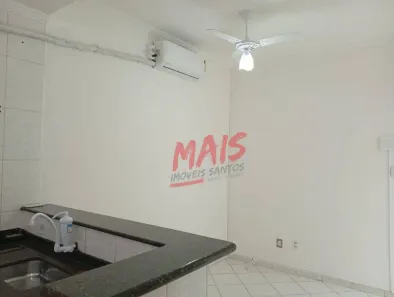 Apartamento com 1 Quarto para alugar, 47m² no Gonzaga, Santos