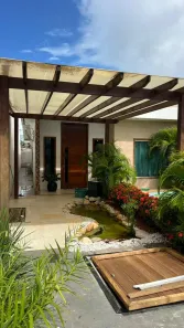 Casa de Condomínio com 4 Quartos para venda ou aluguel, 150m² no Arembepe (Abrantes), Camaçari