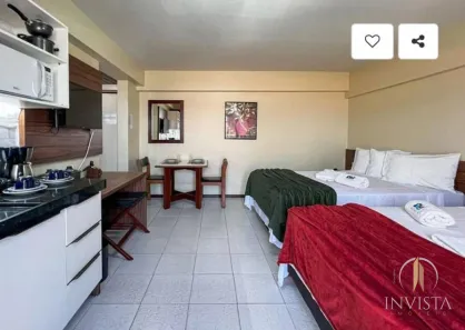 Flat com 1 Quarto à venda, 27m² no Tambaú, João Pessoa