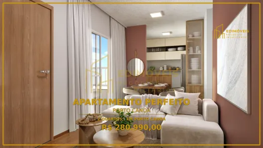 Apartamento com 2 Quartos à venda, 45m² no Porto Canoa, Serra