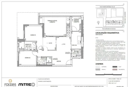 Apartamento com 3 Quartos à venda, 85m² no Tatuapé, São Paulo