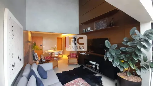 Apartamento com 3 Quartos para alugar, 120m² no Vila da Serra, Nova Lima