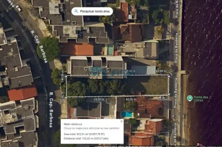 Lote/Terreno à venda, 939m² no Praça da Bandeira, Rio de Janeiro
