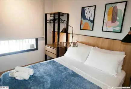 Apartamento com 1 Quarto à venda, 34m² no Santo Amaro, São Paulo