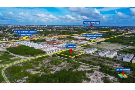 Lote/Terreno à venda, 1600m² no Loteamento Novo Horizonte, Macaíba