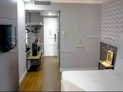 Flat com 1 Quarto à venda, 30m² no Cidade Monções, São Paulo
