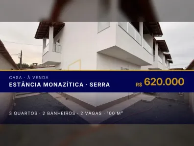 Casa com 3 Quartos à venda, 100m² no Estância Monazítica, Serra