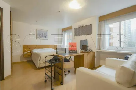 Flat com 1 Quarto para alugar, 29m² no Cerqueira César, São Paulo