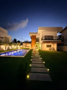 Casa de Condomínio com 4 Quartos à venda, 540m² no Busca Vida (Abrantes), Camaçari