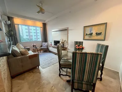 Apartamento com 2 Quartos para alugar, 82m² no José Menino, Santos