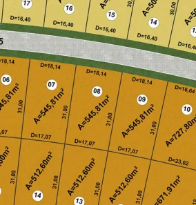 Lote/Terreno à venda, 545m² no Jardins Zurique, Goiânia