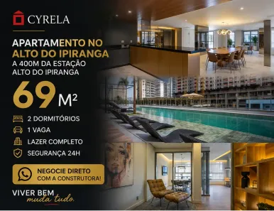 Apartamento com 2 Quartos à venda, 69m² no Vila Dom Pedro I, São Paulo