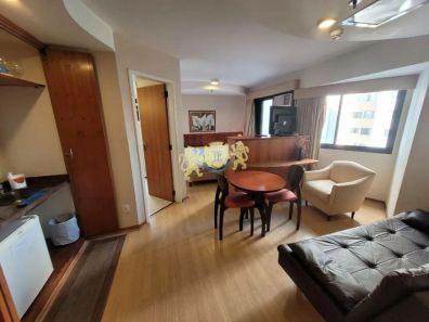 Flat com 1 Quarto à venda, 33m² no Brooklin Paulista, São Paulo