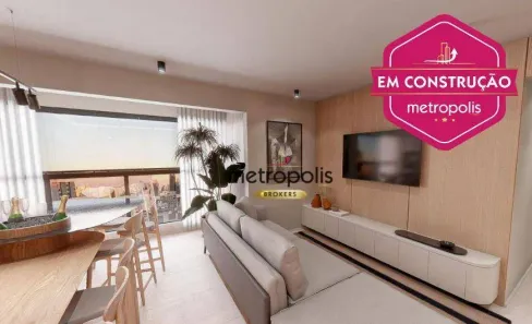 Apartamento com 3 Quartos à venda, 113m² no Jardim, Santo André